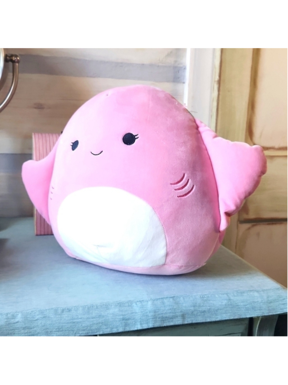 Saxa Rainbow Back Stingray Squishmallow 12 Inch
